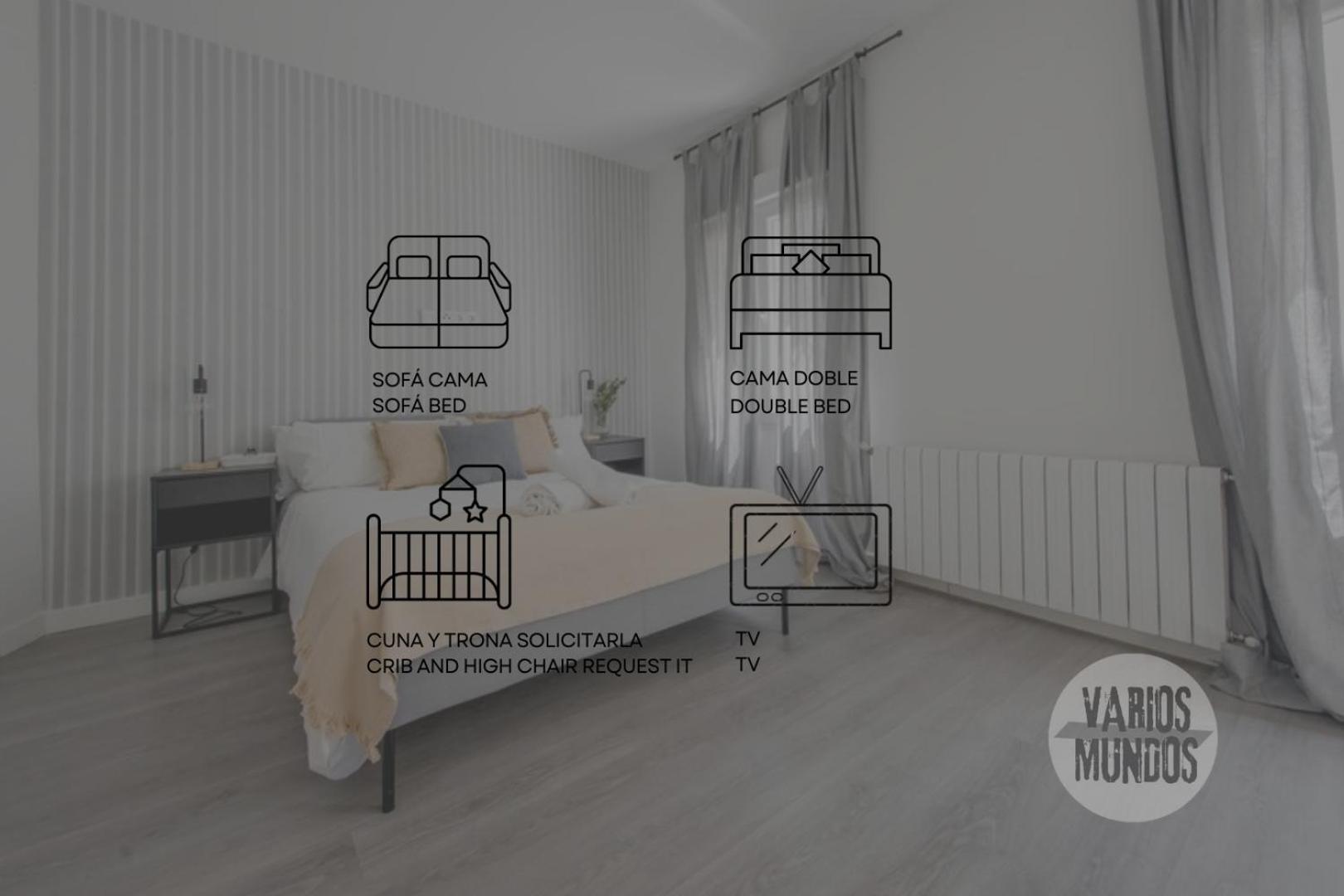 Excuisite New Apt En Gran Via Para 5Pax E2 Мадрид Екстер'єр фото